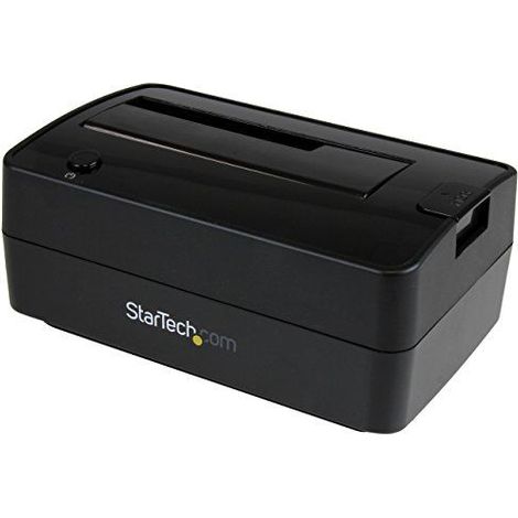 StarTech.com SDOCKU313E Speicherlaufwerk-Docking-Station USB 3.2 Gen 2 (3.1 Gen 2) Type-B Schwarz (1/5)