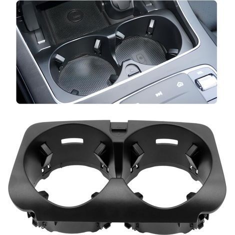Console Centrale Porte-Gobelet pour W205 W213, Porte-Gobelet Cup Holder Car pour Mercedes Classe C Classe E A2056800691 (1/5)