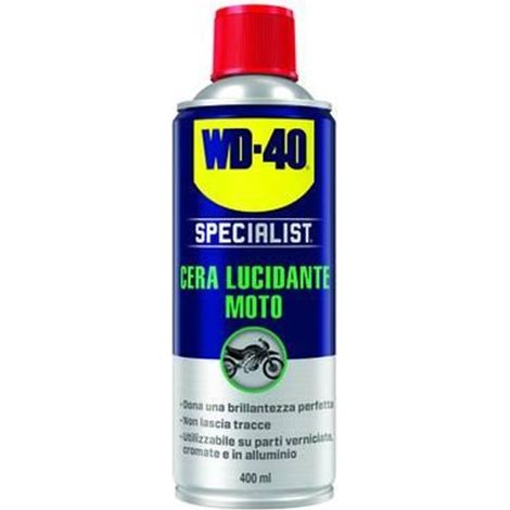 WD-40 SPECIALIST MOTO SPRAY CERA LUCIDANTE - ml.400 spray (1/4)
