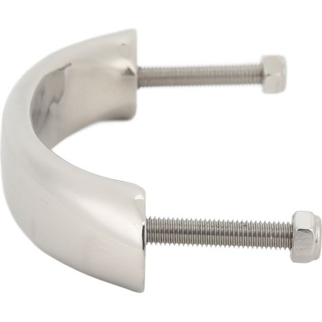 Poignée de bateau de 170 mm en acier inoxydable 316 poli miroir antirouille pour yacht, camping-car, bus et camion (1/5)