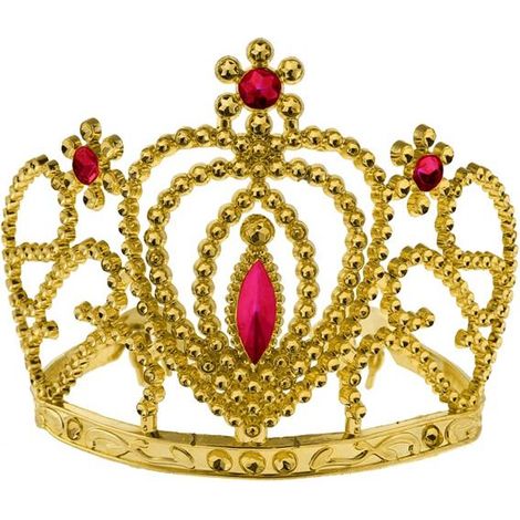 Diadema con rubini, 1 pz.