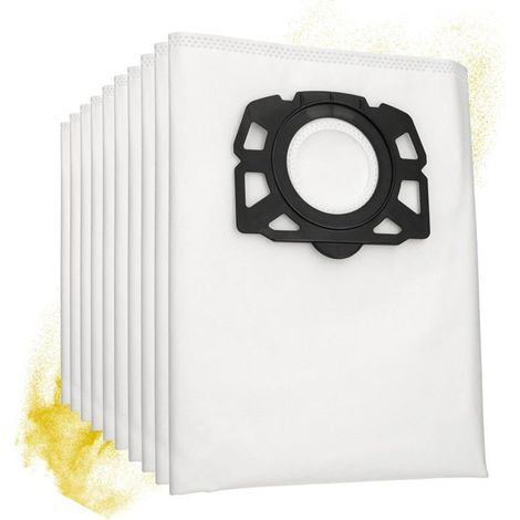 10 sacs filtrants pour aspirateur Kärcher série WD6 - WD 6 P Premium, mipuu 2.863-006.0 2.863-006.0 (1/4)