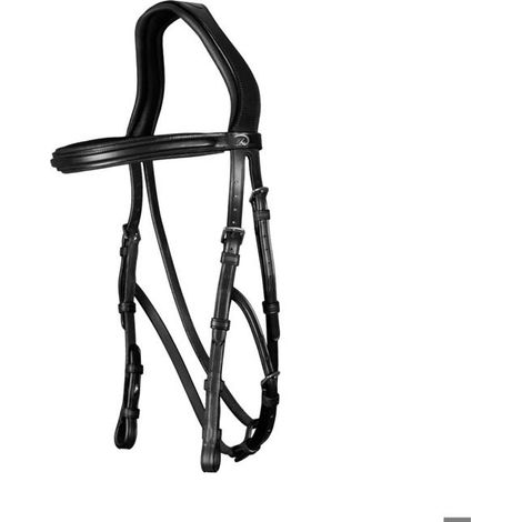 Bridon d'équitation dyon new english collection design anatomique sans mors (1/2)