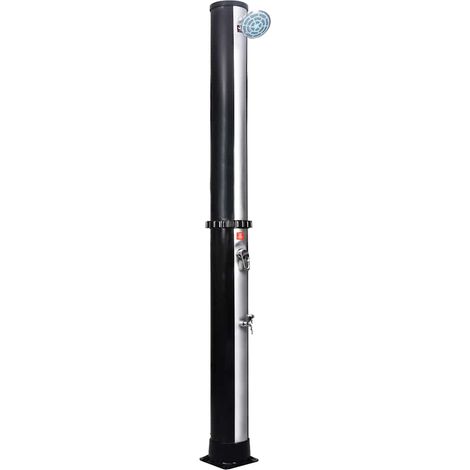 Outdoor Doccia Solare da Giardino con Soffione e Rubinetto 40 L vidaXL (1/4)