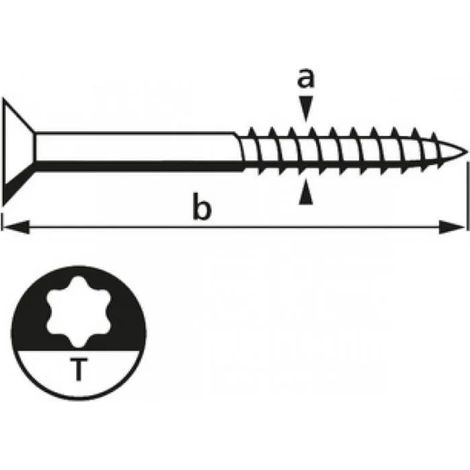 Holzschrauben suki wood screws plus Edelstahl 4.5x40 mm 50er Pack
