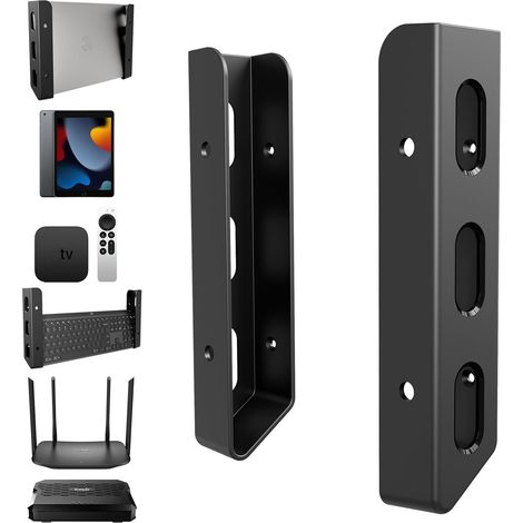 Support Mural Universel pour Ordinateur Portable, Tablette, Box TV (1/5)