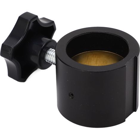 Bague de butée pour microscope stéréo industriel 32 mm, en alliage d'aluminium et laiton, support de fixation durable. (1/5)
