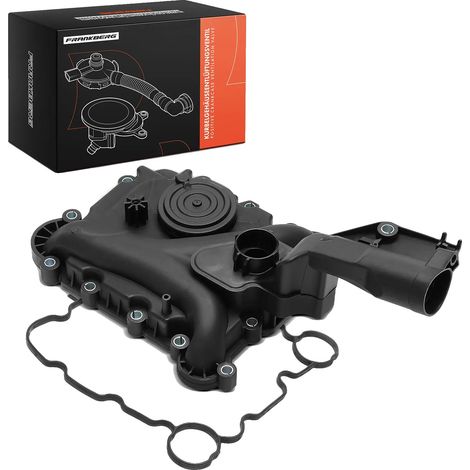 Separatore d'olio, materiale plastico, dimensioni standard, compatibile con modelli Audi, montaggio sul blocco motore, tipo valvola di circolazione (1/5)