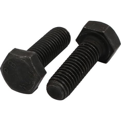 Boulon À Tête Hexe Filetage À Gauche M8x25mm 2pcs (1/2)