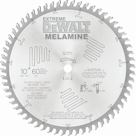 Lame de scie circulaire DEWALT fixe 305/30 mm 72HZ DT4218-QZ (1/2)