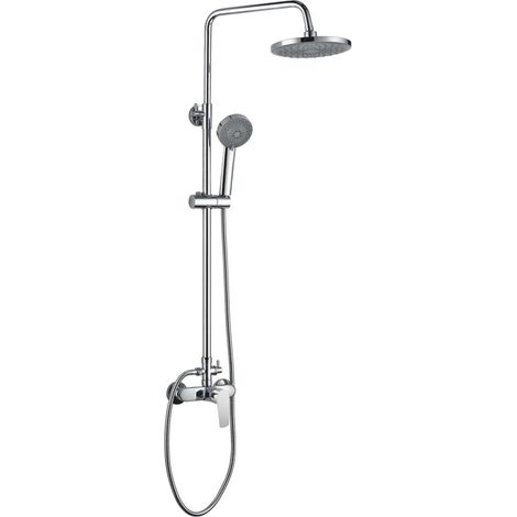Aqualine Lotta - Set doccia con miscelatore, 4 getti, cromo LT690 (1/3)