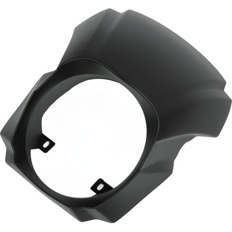 Motorrad-Scheinwerferabdeckung mit glatter Kante, Scheinwerferverkleidung, Ersatzteil für Breakout FXBR FXBRS Modelle 2018–2021, Mattschwarz (1/5)