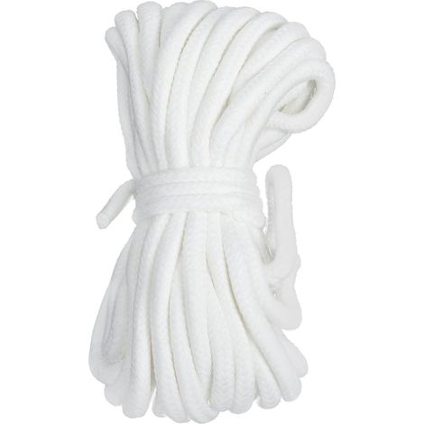 Corde à Arrosage Automatique en Coton Blanc pour Plantes 1 Kit, Cordon Absorbant pour Pots, Usage Intérieur et Pépinière, Limite L’excès D’eau (1/5)