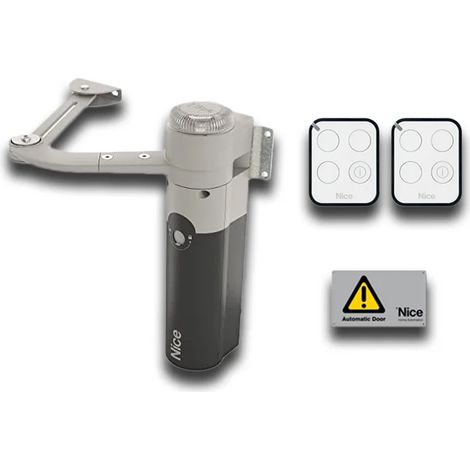 Kit Per Cancello a Battente 1 Mono Anta 1,8mt WALKY 1024 BD NICE WALKY1024BDKCE (1/3)