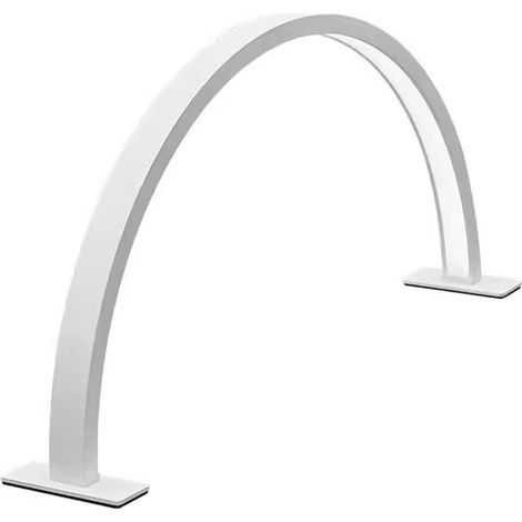Lampada da scrivania a LED a forma di mezzaluna (bianca)