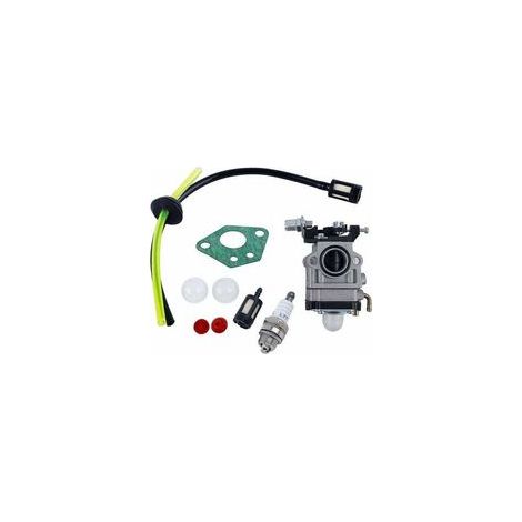 Vergaser-Sets für 52-cm³-, 49-cm³- und 43-cm³-Motorsensen, inklusive Dichtung, Schlauch, Zündkerze und Kraftstofffilter. Motorsensenvergaser (1/5)