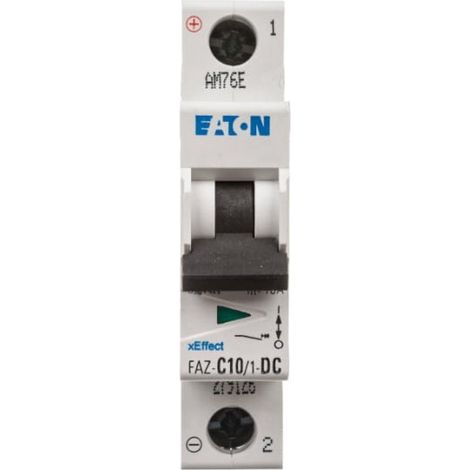 Disyuntor 1P C 10A 15kA CC FAZ C101DC 279126