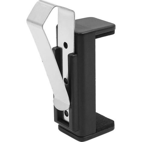 Support Télécommande Porte Garage - Acier Inoxydable Et Plastique - Pour Pare-Soleil Voiture - Réglable 4,3 À 6,5 Cm - 1 Pièce (1/5)