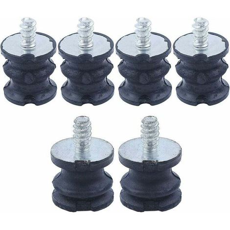 Confezione da 6 supporti per cuscinetti isolanti per Husqvarna 268 272 61 266 Jonsered 625 630 670-Crezuo