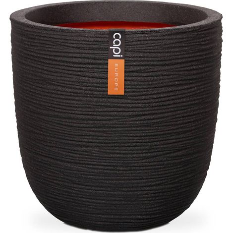 Bac Rib Top Qualité Int/Ext. eggpot 35x34 cm noir - dimhaut: H 34 cm - couleur: Noir