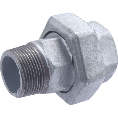 Raccord union mâle femelle en galva NOYON & THIEBAULT MF33x42 (1' 1/4) (1/5)