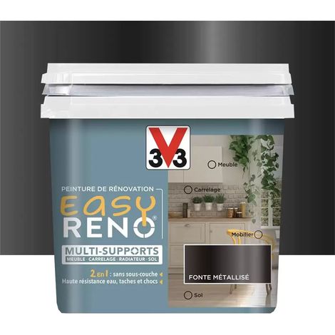 Peinture Multi-Supports V33 Easy Réno Fonte 0,75 L