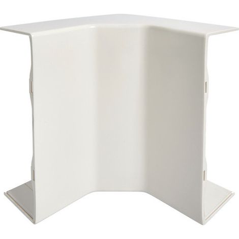 Angle intérieur 3D queraz enclipsage direct pour GBD50160/161 RAL 9016 Pure HAGER GBD501614J9016