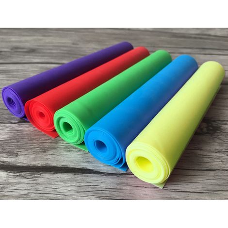 4 pièces ensemble d'équipement de yoga disques curseurs de base bande de boucle de résistance exercice sangle en latex entraînement abdominal parfait gymnase kit de rééducation pilates (1/5)