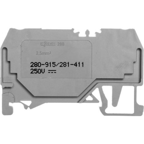 2-adriger Diodenstecker 2,5 mm² 280-915/281-411