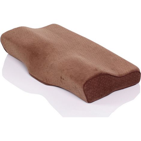 Oreiller en mousse à mémoire de forme pour les personnes dormant sur le côté et sur le dos avec soutien optimal de la tête-AquaForge (1/5)