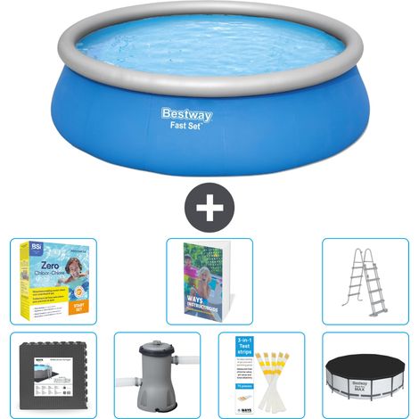 Bestway Piscina Bestway Fast Set Rotonda - 457x122 cm - 8-pezzi  S433