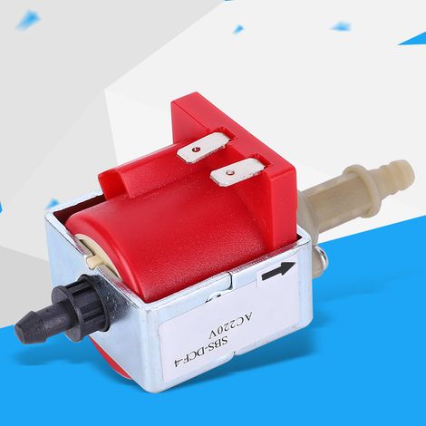 Pompe à eau, accessoire mécanique en plastique technique, outil électromagnétique industriel, 220 V CA, 25 W