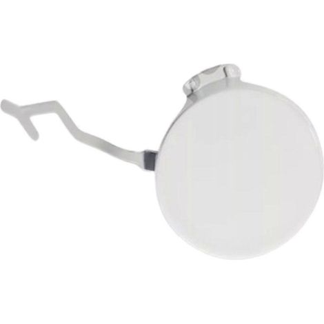 Cache-anneau de remorquage de pare-chocs arrière pour Porsche Cayenne 2011-2014 95850545000 NnG TAILLE : Blanc Côté conducteur arrière (1/4)