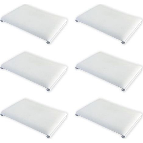 Ersatzpads für Maler – 6 Stück, Maße 12 x 9 cm, ideal für Ausbesserungsarbeiten im Innenbereich und präzise Kanten.