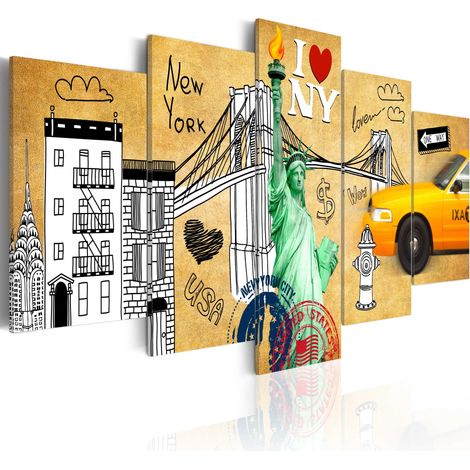Quadro - Per amore di New York - 200x100 (1/4)