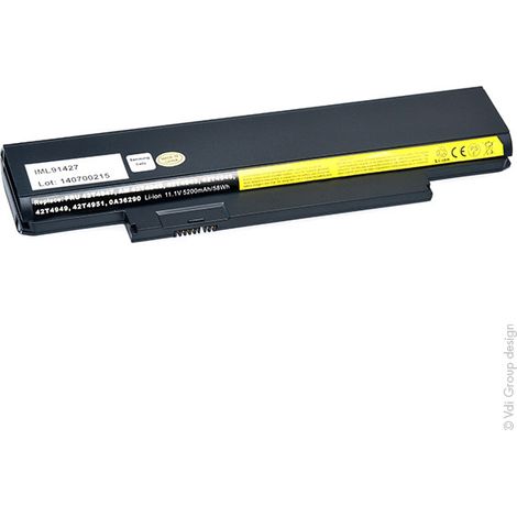 NX - Batterie ordinateur portable 11.1V 5200mAh - 42T49470A3629242T494342T494 (1/3)