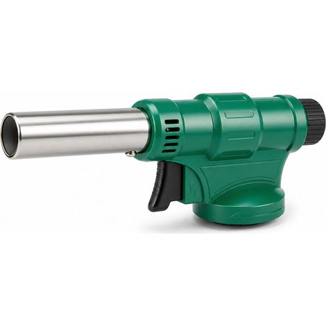 Manual gas blowtorch for barbecue and baking with tilting head (1/5)