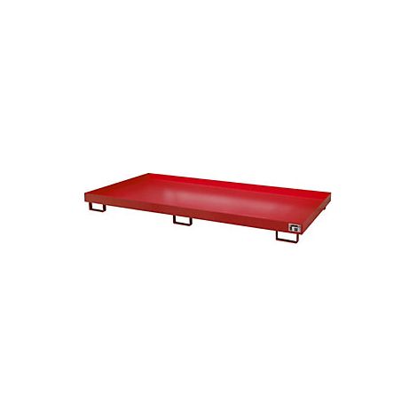 Bauer  Vasca d'appoggio per scaffali  capacità 246 l  lungh x (1/3)