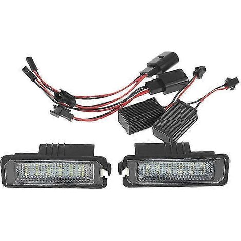 Éclairage de plaque d'immatriculation à LED pour 987 981 982 Spyder 958 92A 911 991 996 997 Turbo 980 (1/4)