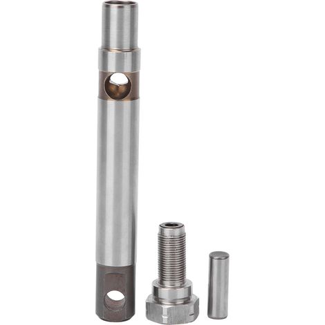 Tige de piston pour pulvérisateur en acier carbone, polie miroir avec base à goupille, compatible modèles 390 395 490 495 595. (1/5)