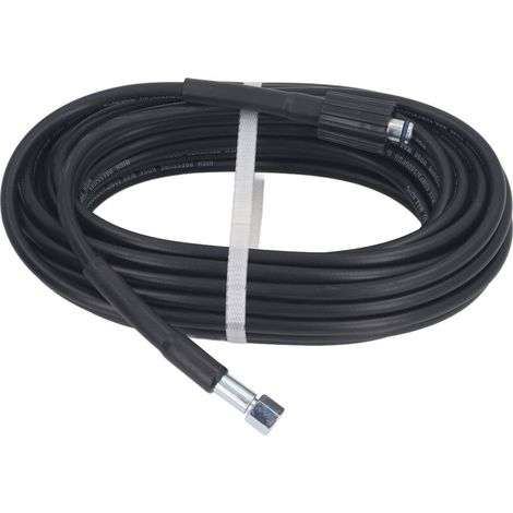 10m high pressure washer hose, explosion-proof PVC rubber flexible water hose for car cleaning, convex edge type M22x1.5mm-14mm. (1/5)