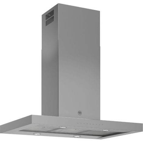 Cappa aspirante a isola classe A acciaio inox 90 cm - Bertazzoni KTI90PRO1XA (1/2)