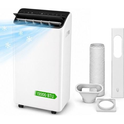 Climatiseur mobile - GÉNÉRIQUE - VX12000 - 12 000 Btu - Faible consommation - Déshumidificateur (1/4)