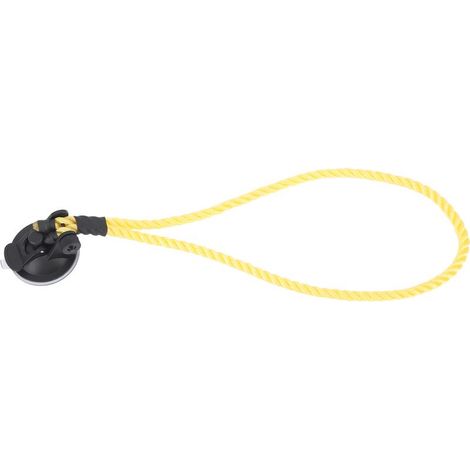 Support à ventouse pour chapeau de cowboy, fixation par corde, décoration pour portière de véhicule, jaune (1/5)