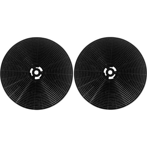Trade-Shop Aktivkohle-Filter ersetzt Respekta MIZ1000N MIZ1000, Klarstein TMFILT4 10032843, Bomann KF574 257400 / Zubehör für Dunstabzugshauben - 2 Stück (1/3)