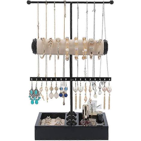 Jewelry Izer D 3-stufiger hängender Jewelry Izer für Boucle d'oreille Collier Blet H Jewel (1/5)