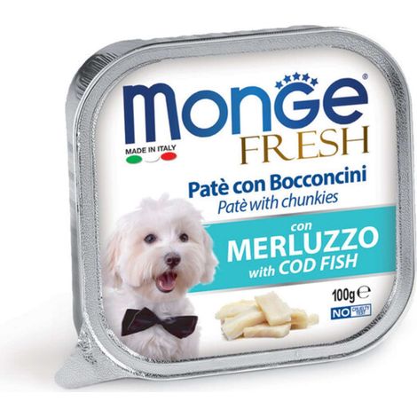 MONGE FRESH GR.100 MERLUZZO - 1 pezzo