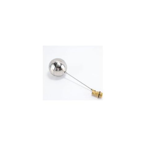 Robinetterie flottante DN20, raccord fileté G3/4″, vanne à flotteur avec boule en plastique pour capteur de niveau d’eau, idéale pour piscines, réservoirs et systèmes d’irrigation (1/4)