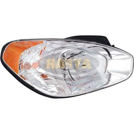 Hyundai Accent phare droit jaune signalisation, réglage électrique  92102-1E040