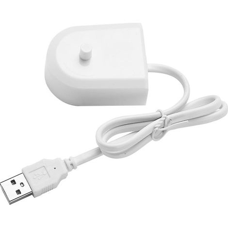 Chargeur de remplacement pour brosse à dents électrique Philips HX6100, Philips Sonicare séries HX3000 / HX6000 / HX8000 / HX9000, chargeur de voyage étanche IP67. (1/5)